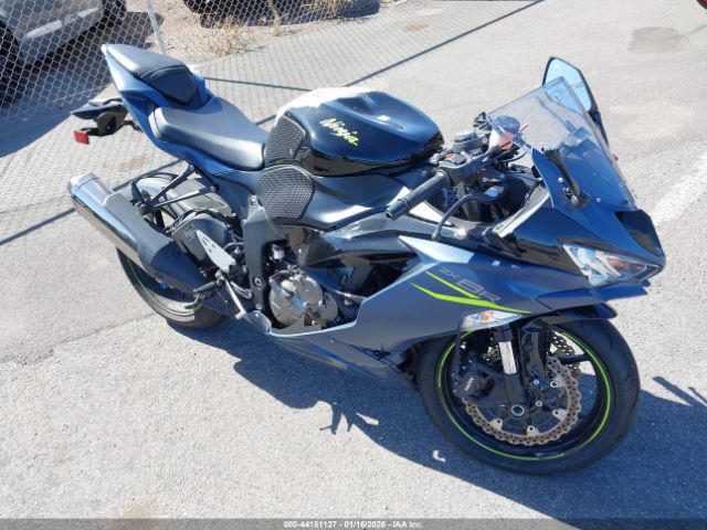 Salvage Kawasaki Zx-6r Motorcycles for Sale: Wrecked & Damaged