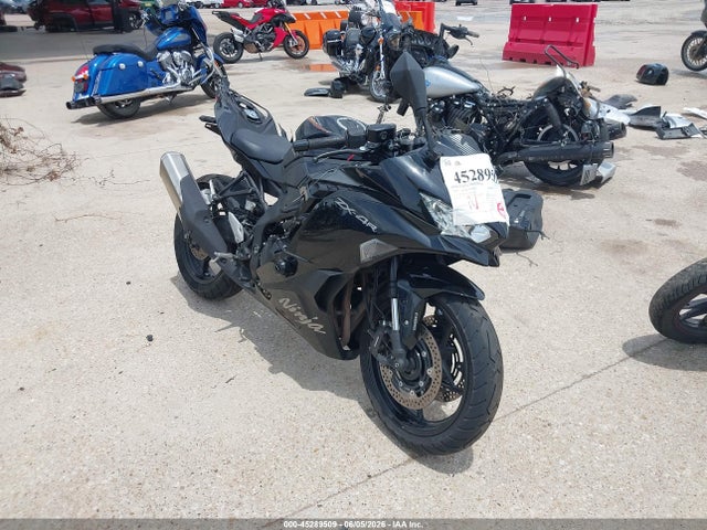 Salvage Kawasaki Ninja Zx-4r Motorcycles for Sale: Wrecked
