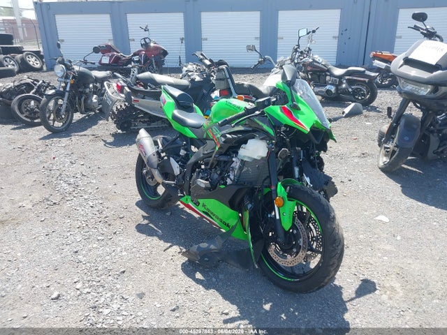 4/17まで出品TheoryFOUNDATIONTECHDIVISIONCOAT Salvage Kawasaki Ninja Zx-4r Motorcycles for Sale: Wrecked
