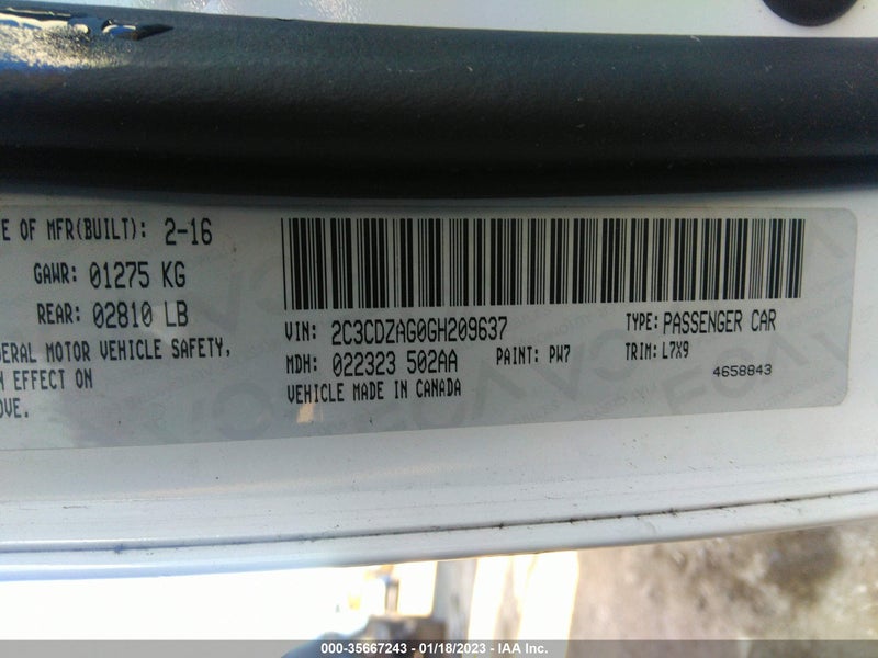 Dodge Challenger 2016г.