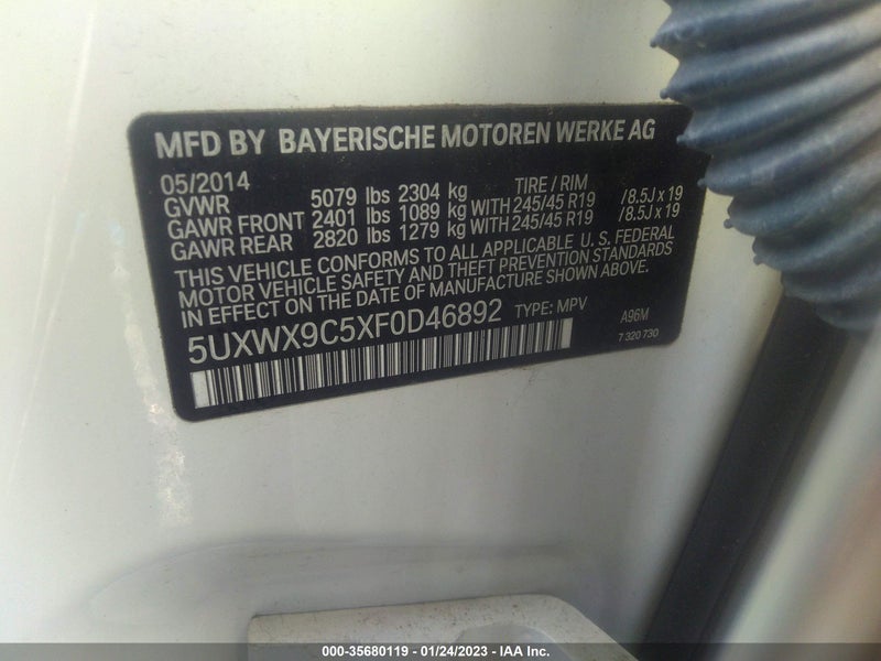 BMW X3 2015г.
