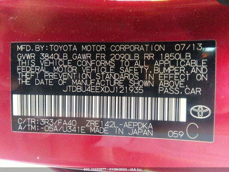 Toyota Corolla 2013г.