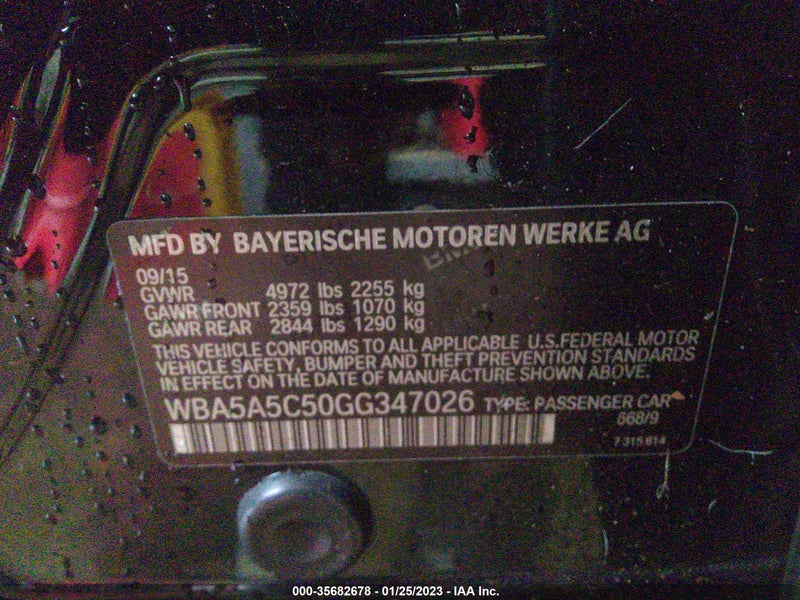 BMW 5 Series 2016г.