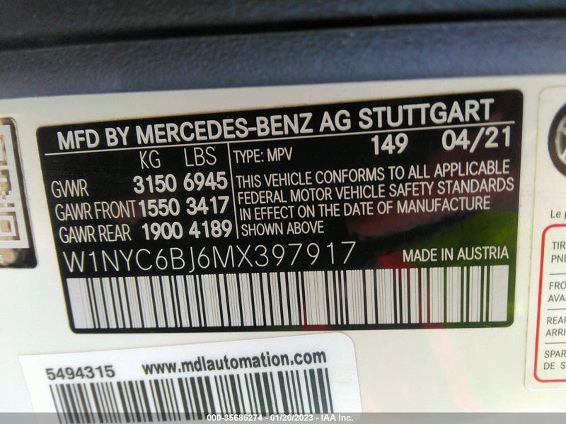 Mercedes-Benz G-Class 2021г.