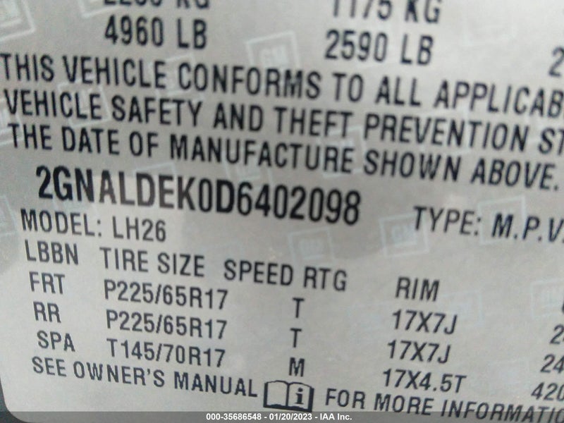 Chevrolet Equinox 2013г.