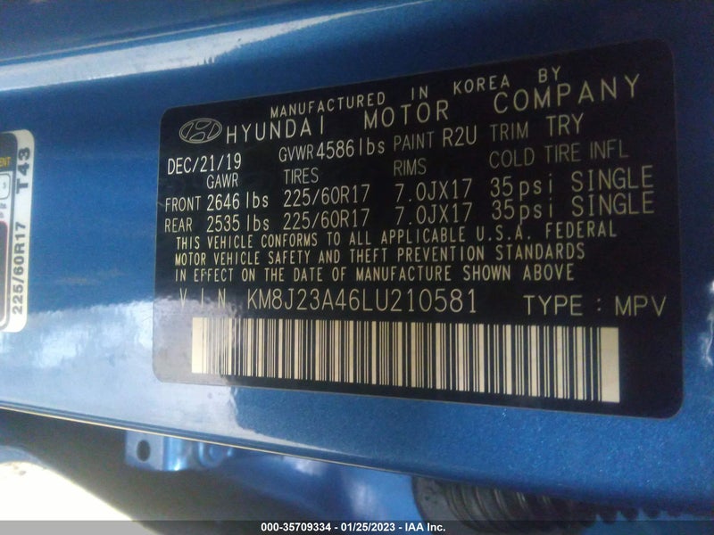 Hyundai Tucson 2020г.