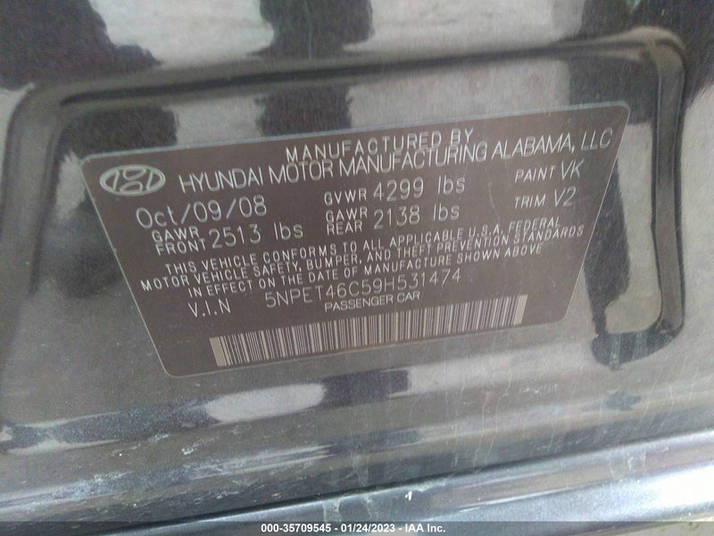 Hyundai Sonata 2009г.