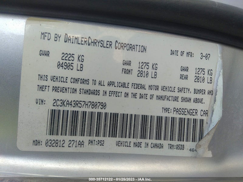 Chrysler 300 2007г.