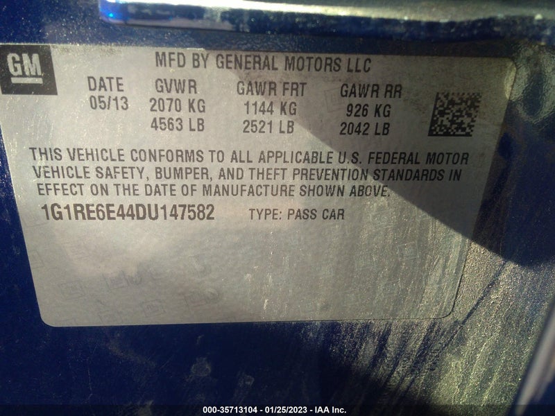 Chevrolet Volt 2013г.