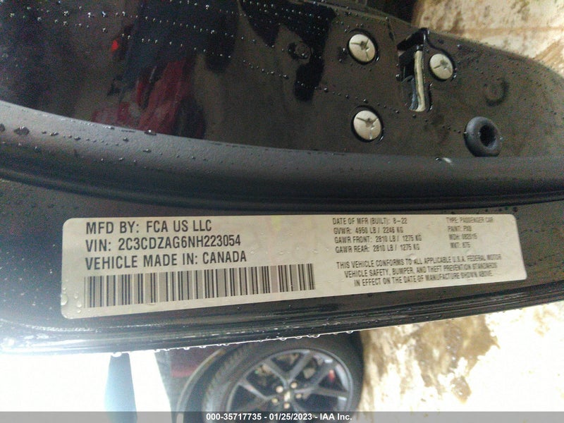 Dodge Challenger 2022г.