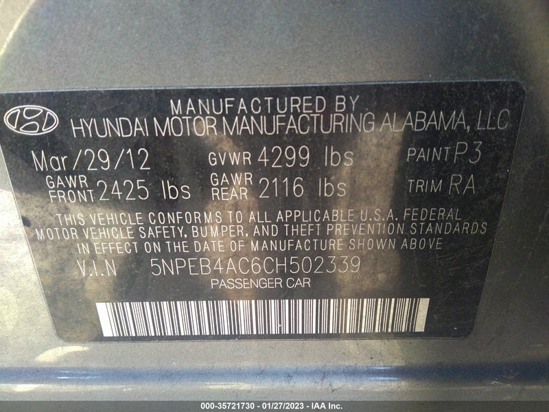 Hyundai Sonata 2012г.