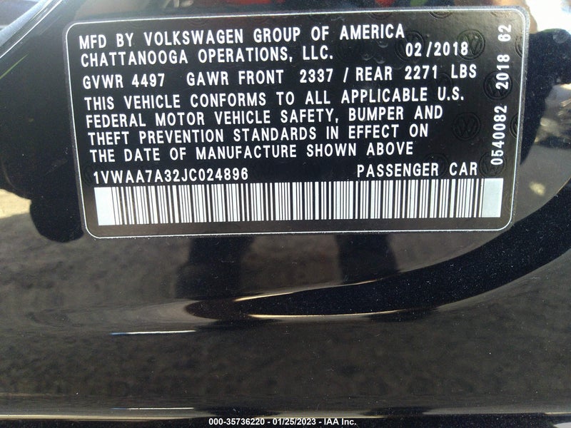 Volkswagen Passat 2018г.