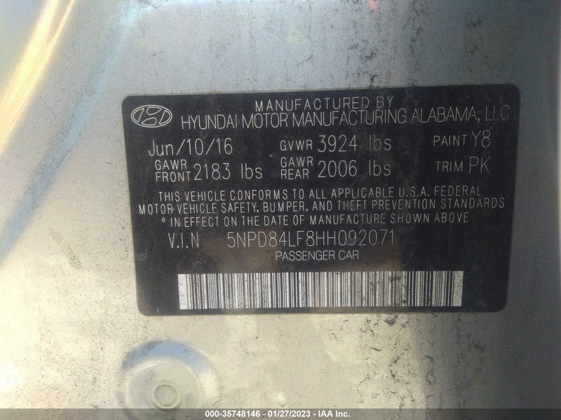 Hyundai Elantra 2017г.