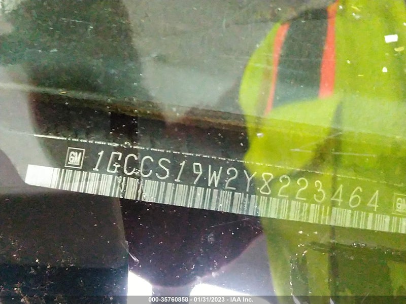 Chevrolet S-10 Pickup 2000г.