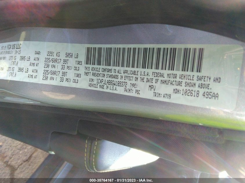 Jeep Cherokee 2016г.