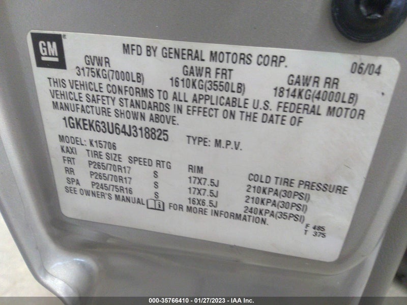 GMC Yukon Denali 2004г.
