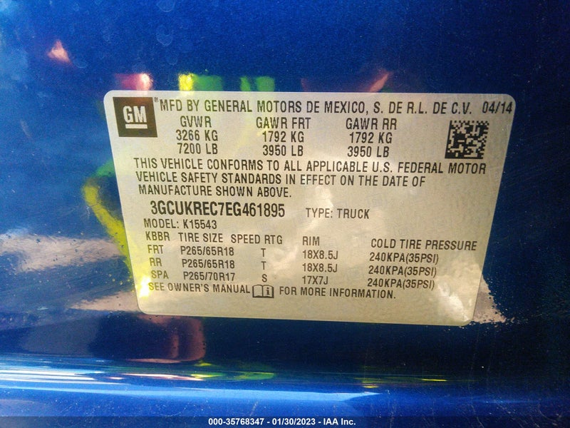 Chevrolet Silverado 1500 2014г.