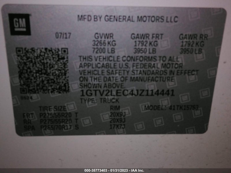 GMC Sierra 1500 2018г.