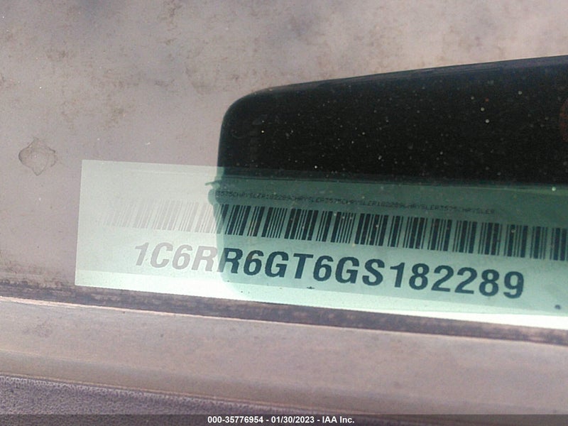 Ram 1500 2016г.