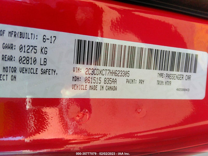 Dodge Charger 2017г.