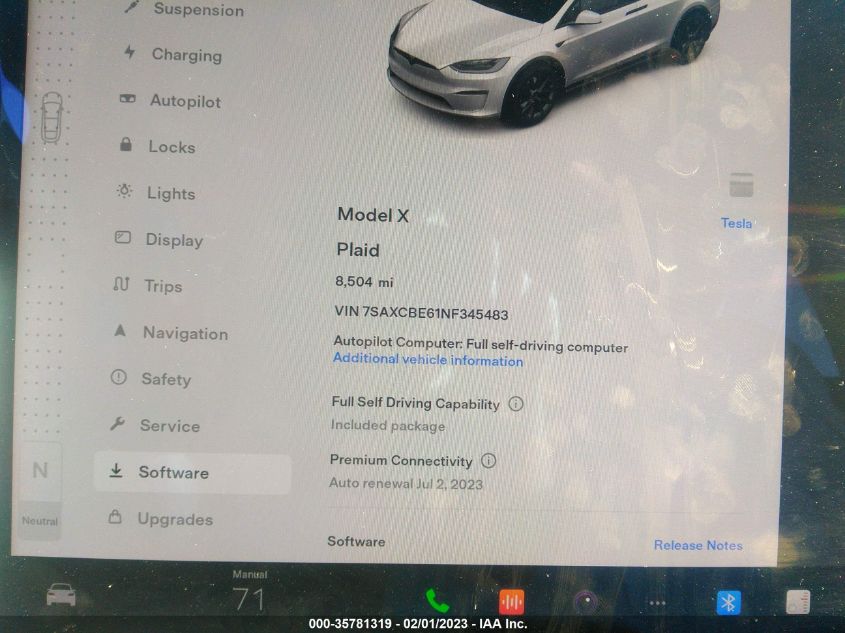Tesla Model X 2022г.