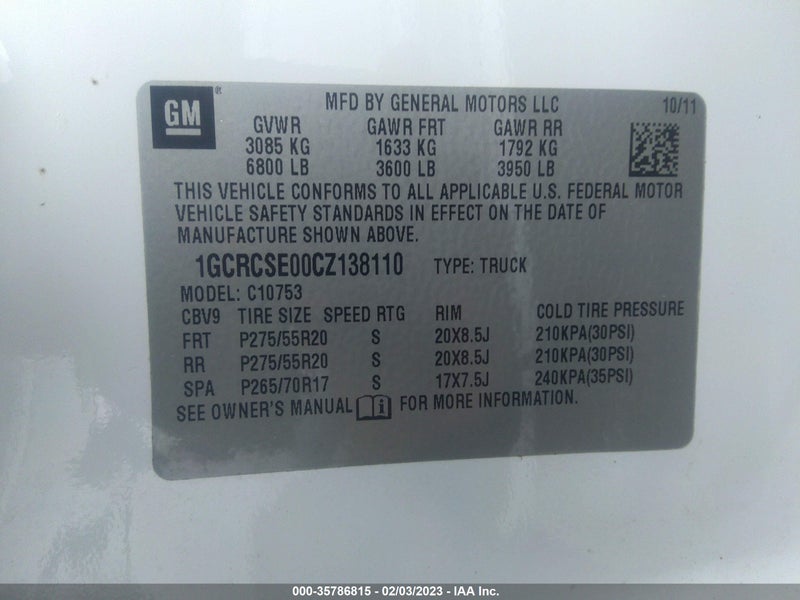 Chevrolet Silverado 1500 2012г.