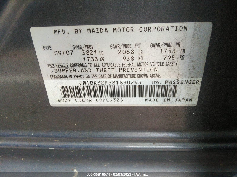 Mazda 3 2008г.