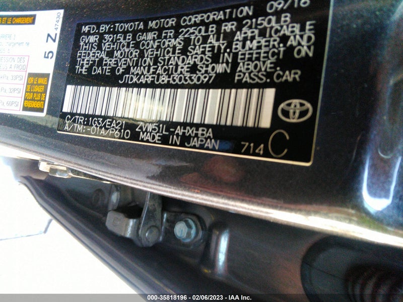 Toyota Prius 2017г.