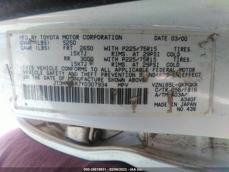 Toyota 4Runner 2000г.