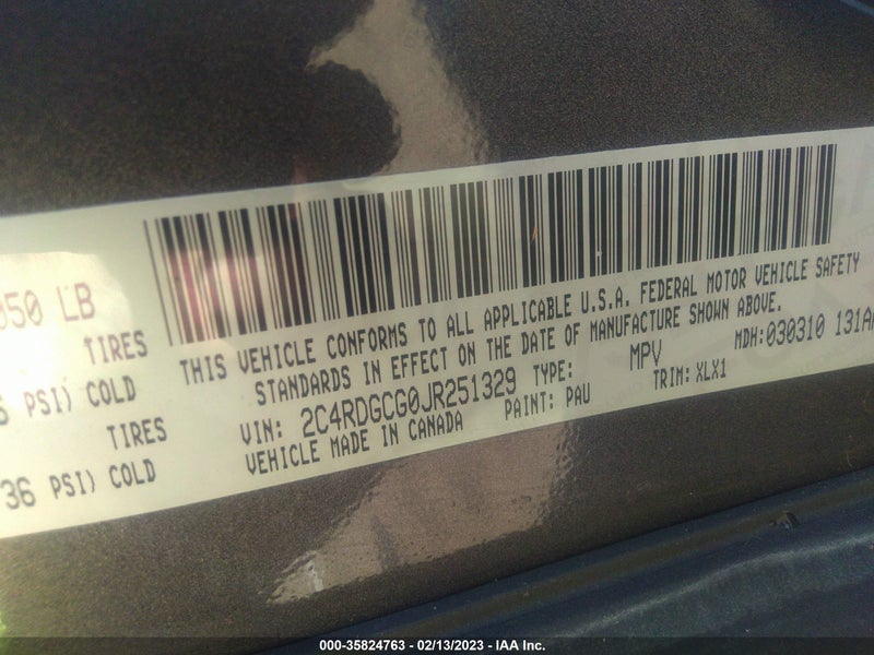 Dodge Grand Caravan 2018г.