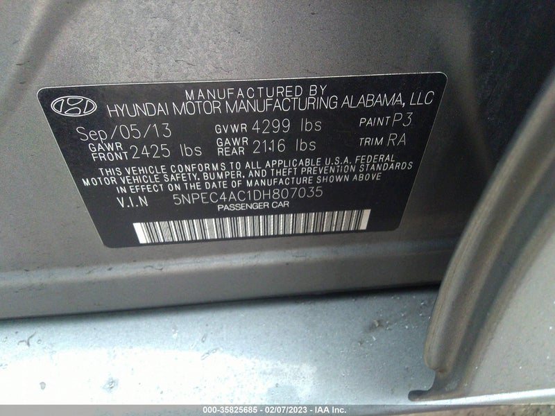 Hyundai Sonata 2013г.