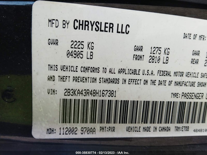 Dodge Charger 2008г.