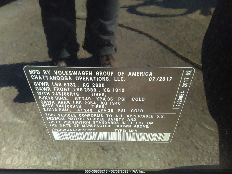 Volkswagen Atlas 2018г.