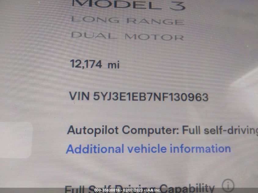 Tesla Model 3 2022г.