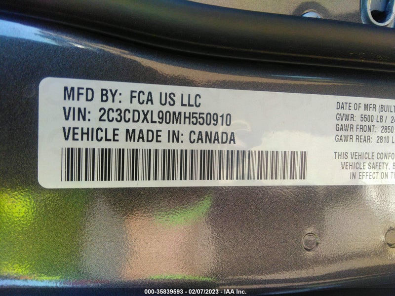 Dodge Charger 2021г.