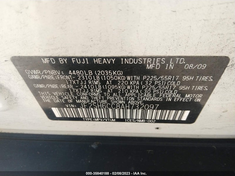 Subaru Forester 2010г.