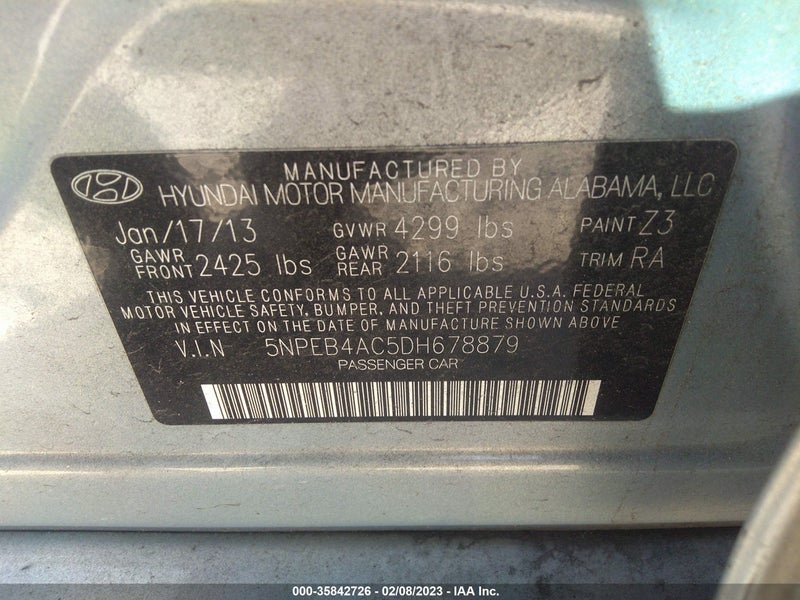 Hyundai Sonata 2013г.