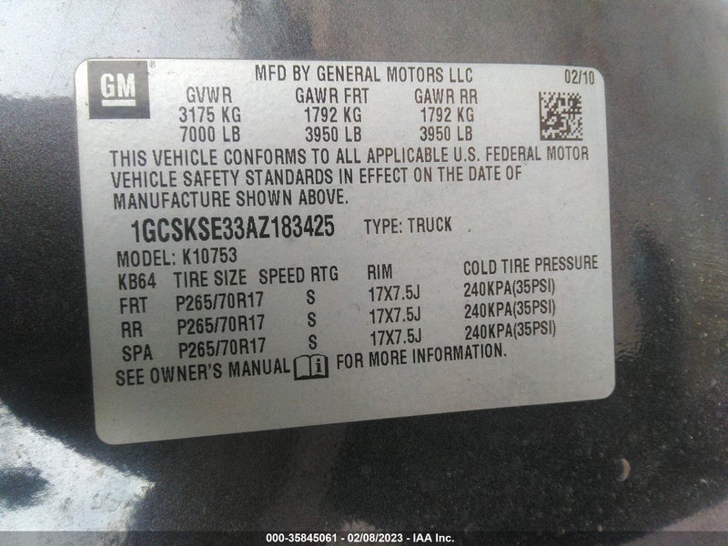 Chevrolet Silverado 1500 2010г.