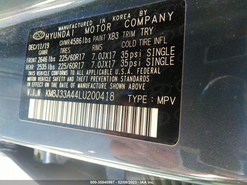 Hyundai Tucson 2020г.