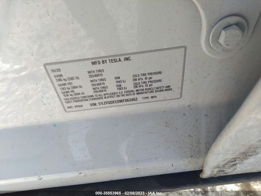 Tesla Model Y 2021г.