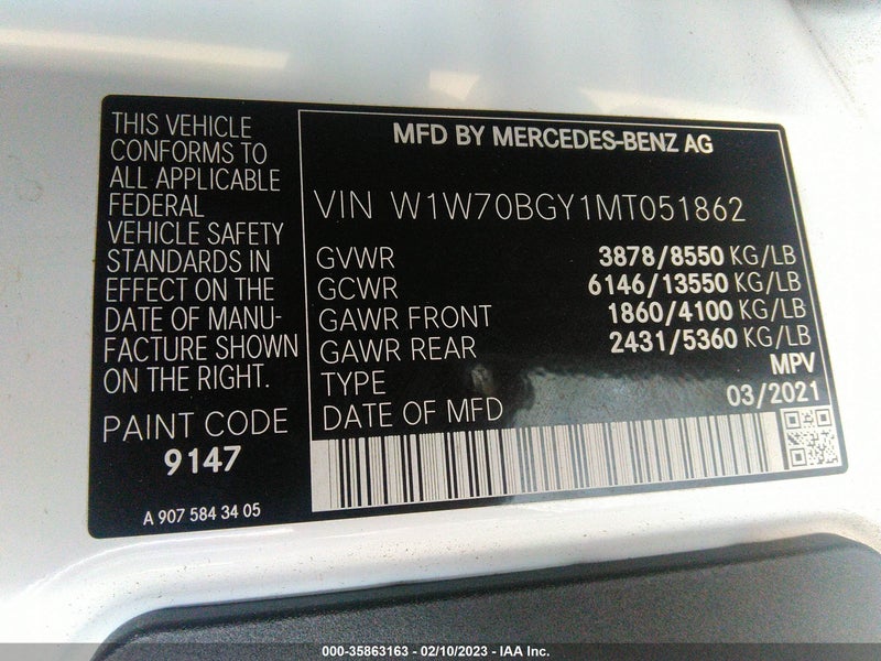 Mercedes-Benz Sprinter 2021г.