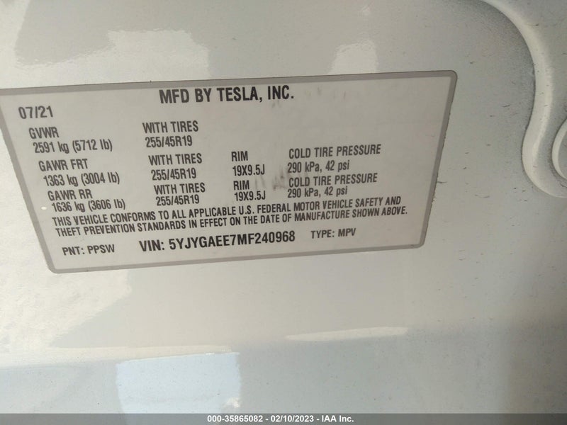 Tesla Model Y 2021г.