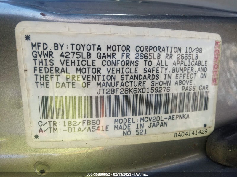 Toyota Camry 1999г.