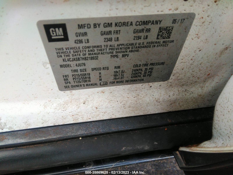 Buick Encore 2017г.