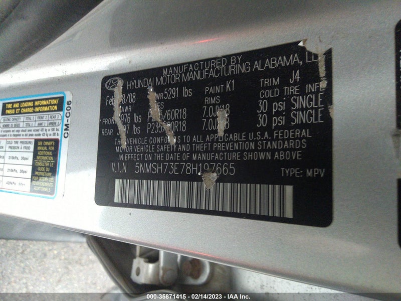 Hyundai Santa Fe 2008г.