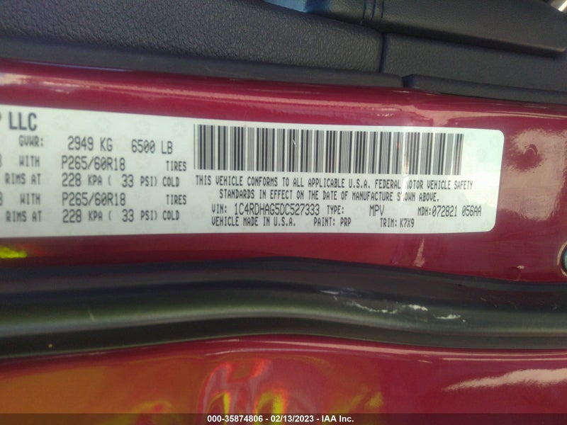 Dodge Durango 2013г.