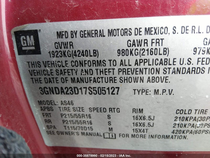 Chevrolet HHR 2007г.