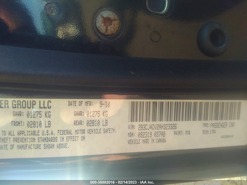 Dodge Challenger 2010г.