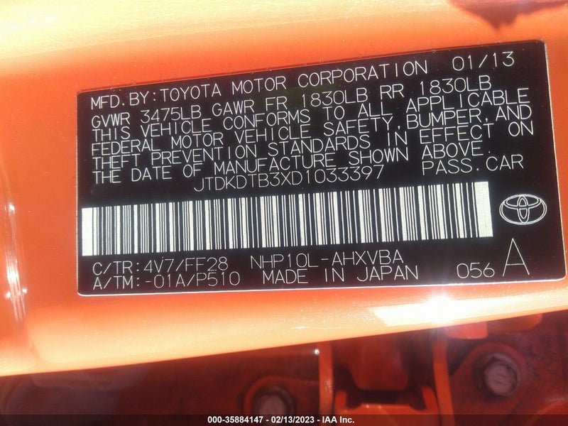 Toyota Prius C 2013г.