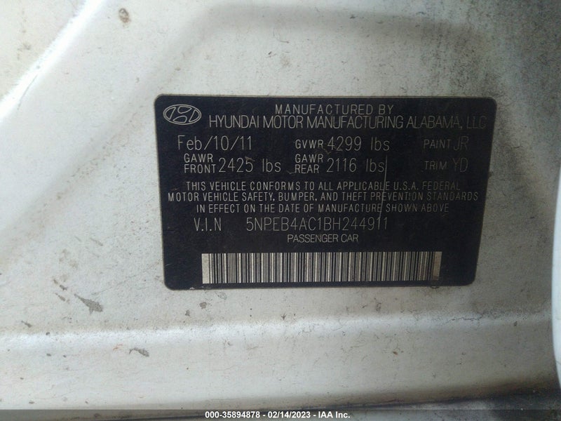 Hyundai Sonata 2011г.